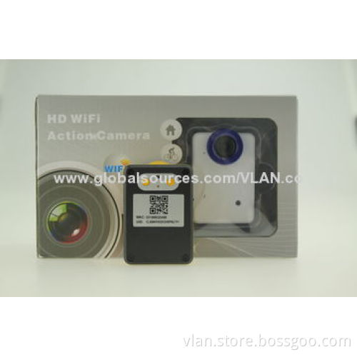 Portable Wi-Fi Camera and Home Surveillance Camera, Remote Control and Monitoring Via Internet